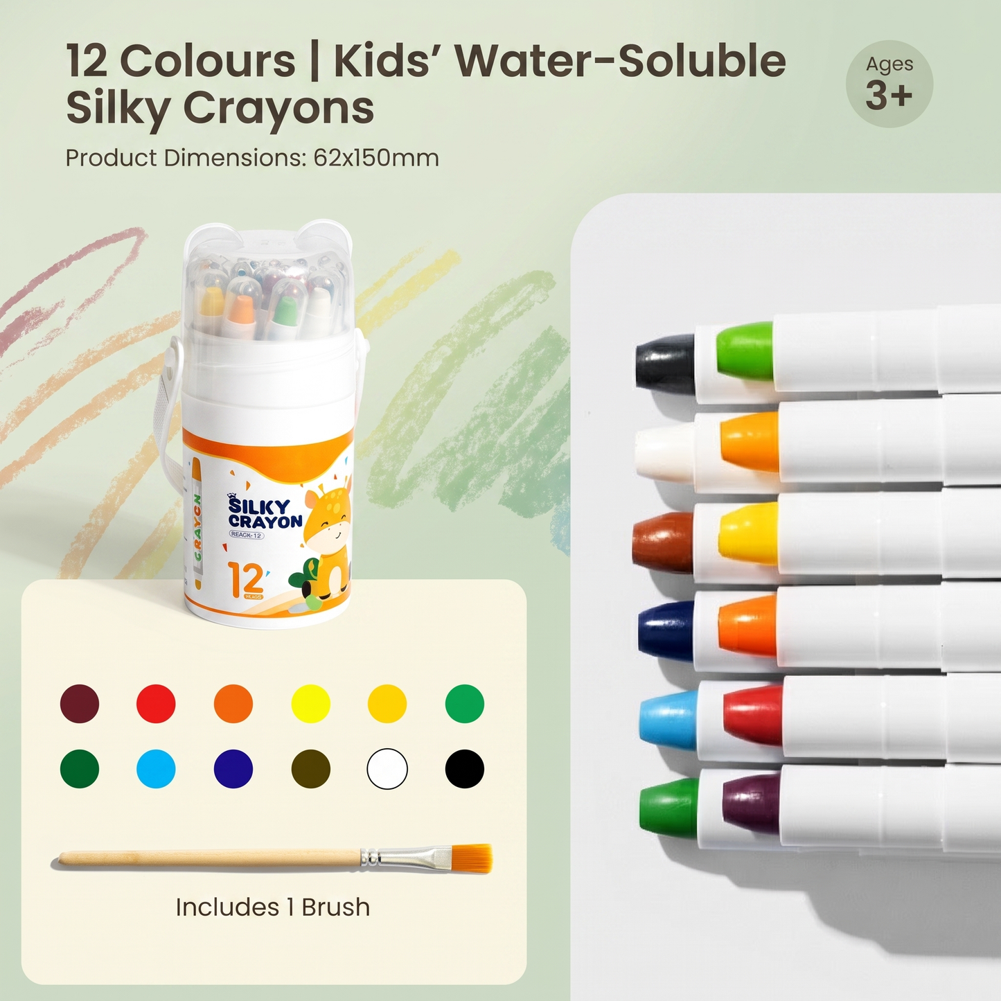 Twistable Colour Crayons Set
