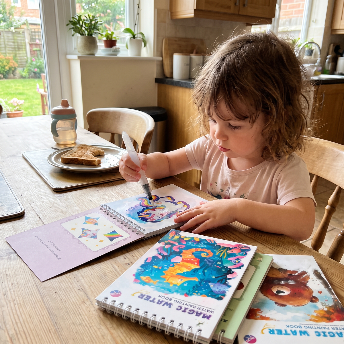 Magic Water Paint Travel Book