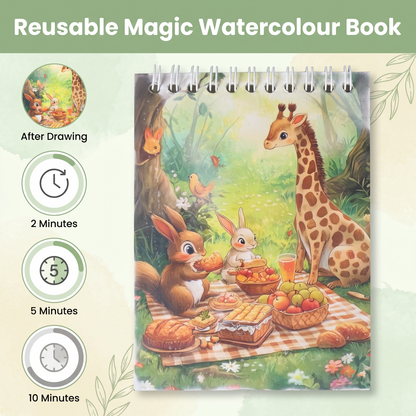 Magic Water Paint Travel Book