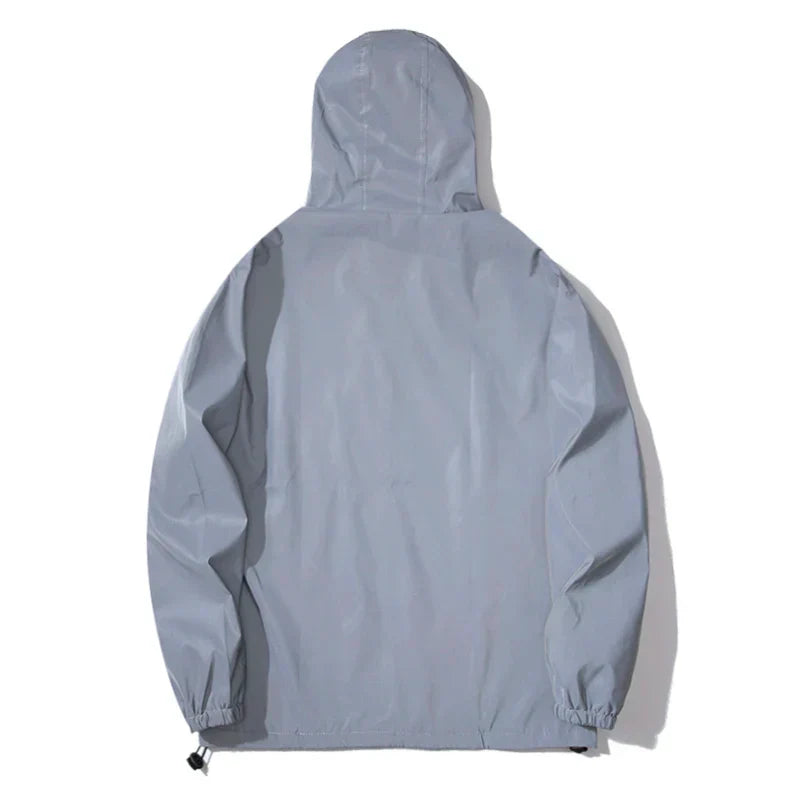 Tom - Reflective Windbreaker Jacket
