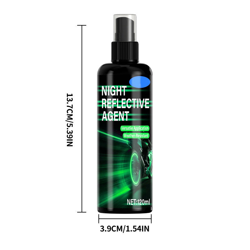 Nighttime Reflective Spray