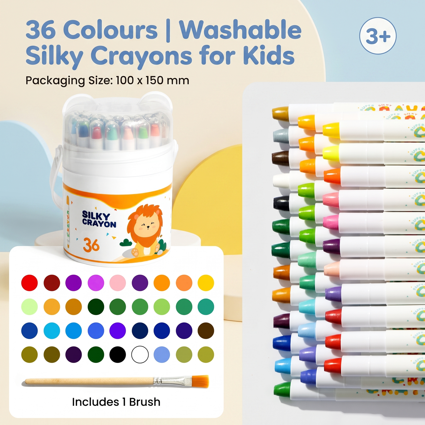 Twistable Colour Crayons Set