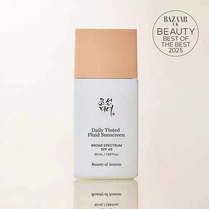 Daily Tinted Fluid Sunscreen SPF 40 — Lightweight Tint + Hydration + Shine Control