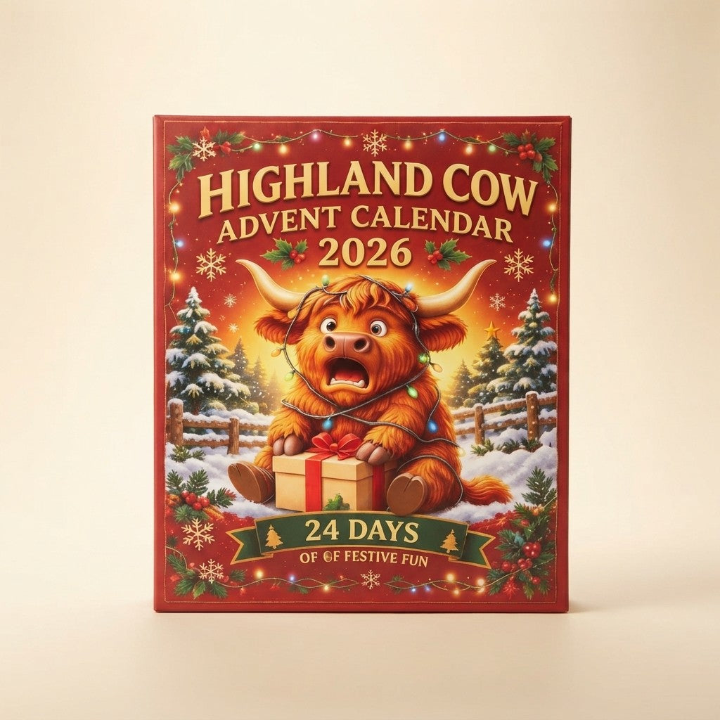 Highland Cow Advent Calendar
