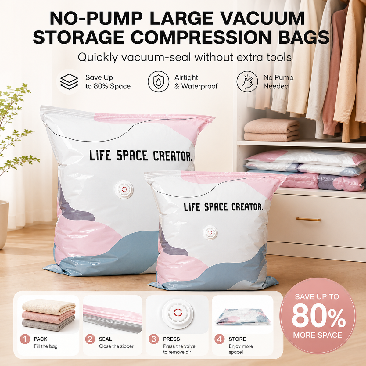 Vacuum Storage Bag - Storeva