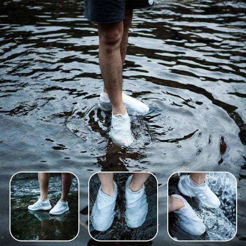 Water resistant silicone shoe protector